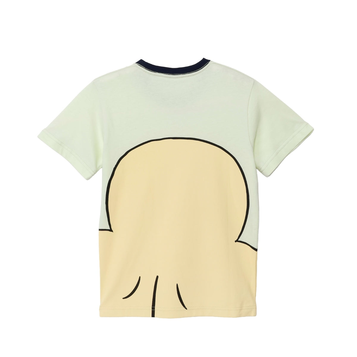 ちいかわ ちいかわパーク キッズTシャツ ビッグキャラクター オデ ライトグリーン