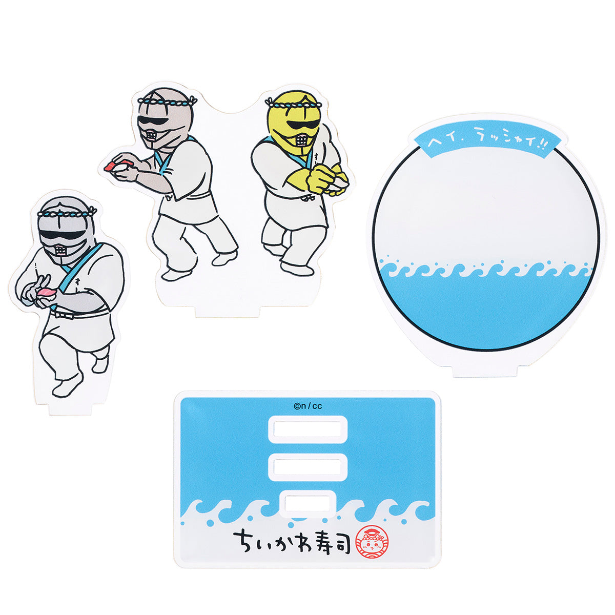 Chiikawa Chiikawa Sushi Layer Acrylic Stand (Hey, Welcome!)