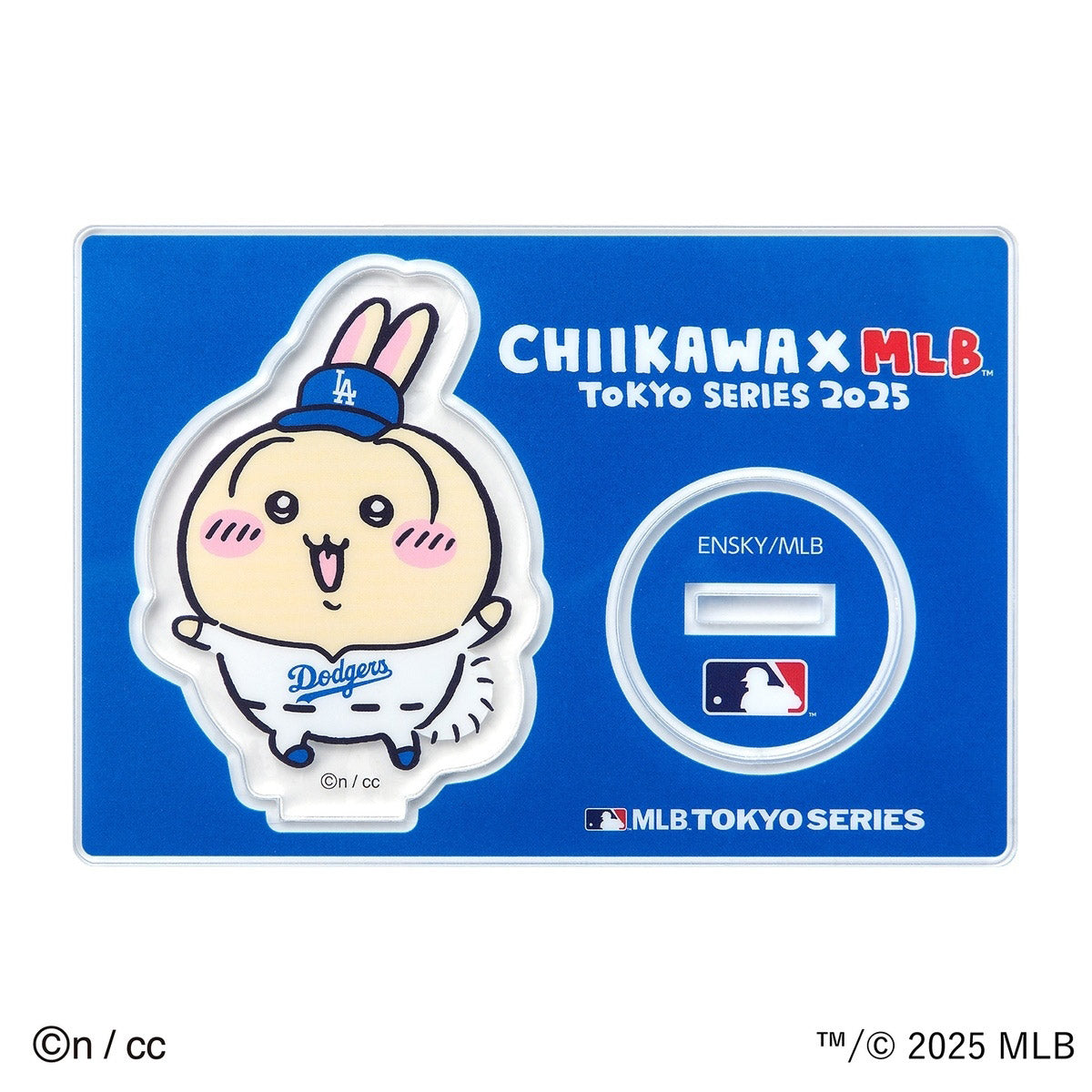 Chiikawa×MLB TOKYO SERIES Acrylic Stand ③ Usagi (Dodgers)
