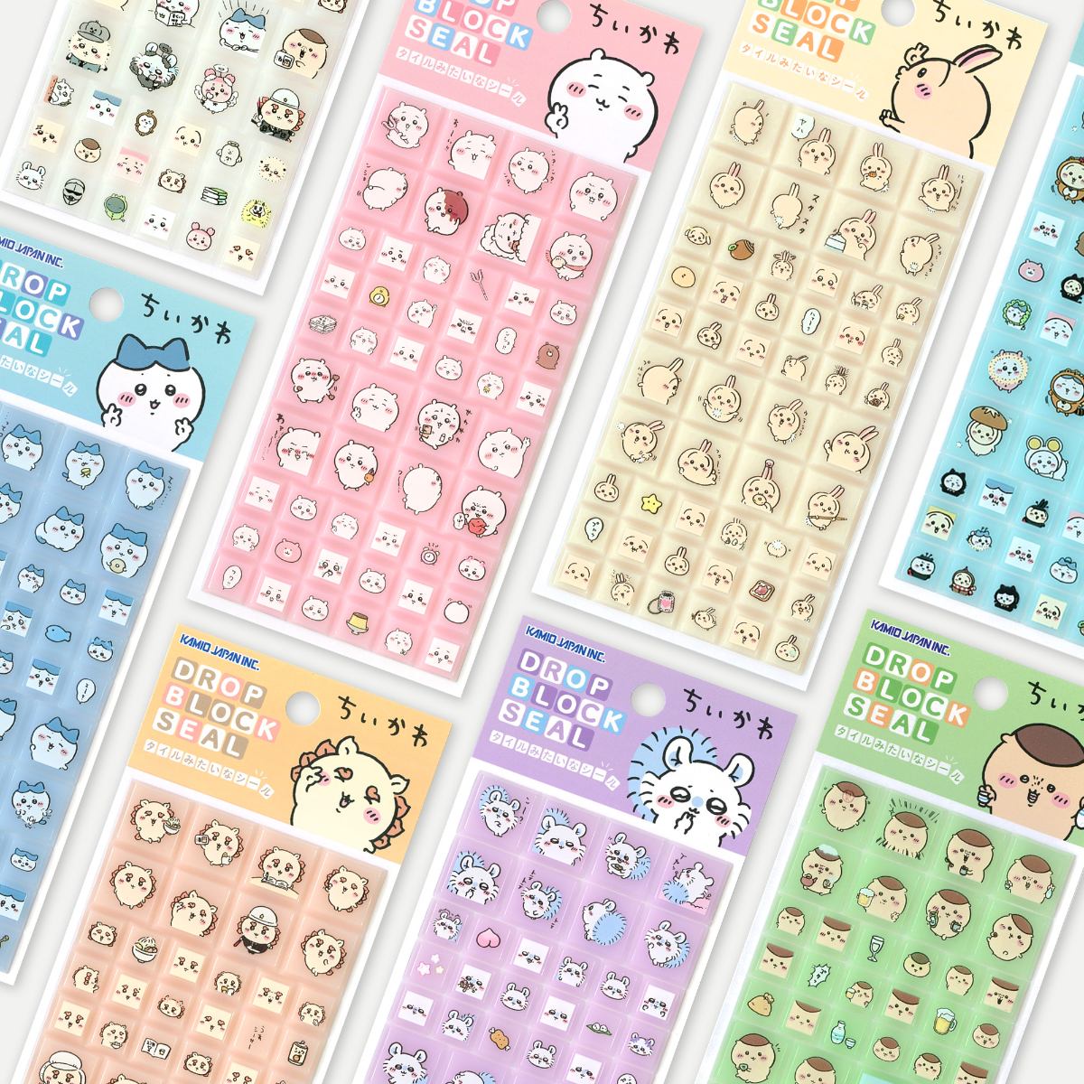 ちいかわ ドロップブロックシール(モモンガ)