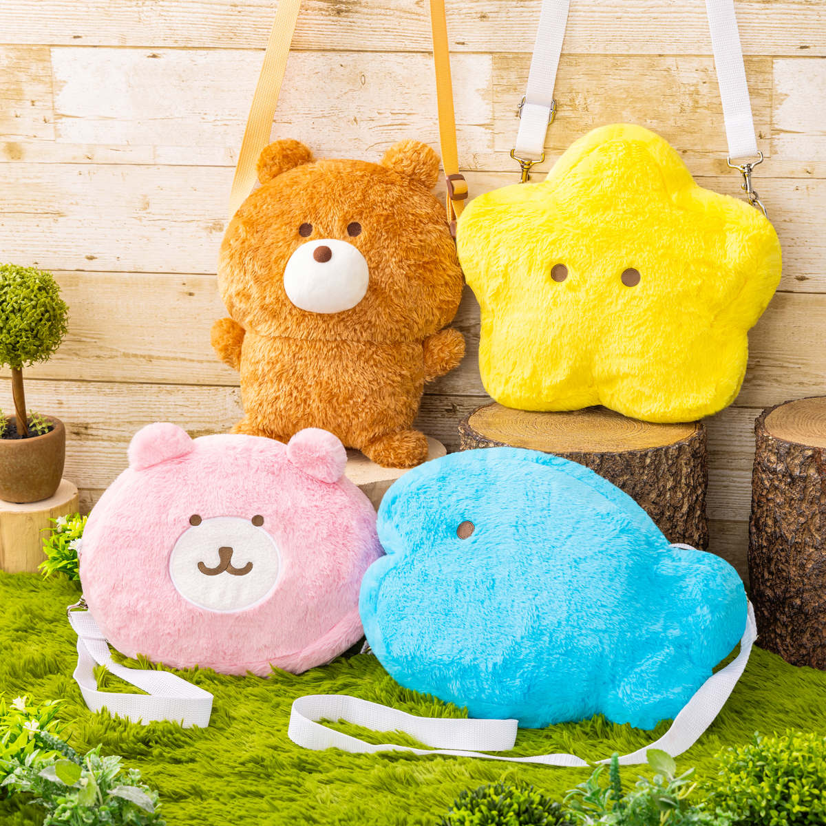 ちいかわ ちいかわパーク ポシェット(ちいかわのくまぬいぐるみ)