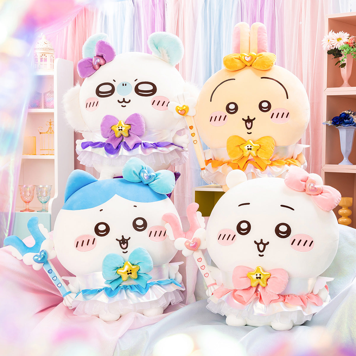 【予約】ちいかわ まじかるちいかわ 超BIG！おすわりぬいぐるみ（亜種なモモンガ）【2026年3月下旬より順次発送予定（発送延期の場合もキャンセル不可）】【通常商品と同時購入・配送希望日指定不可】【キャンペーン対象外】