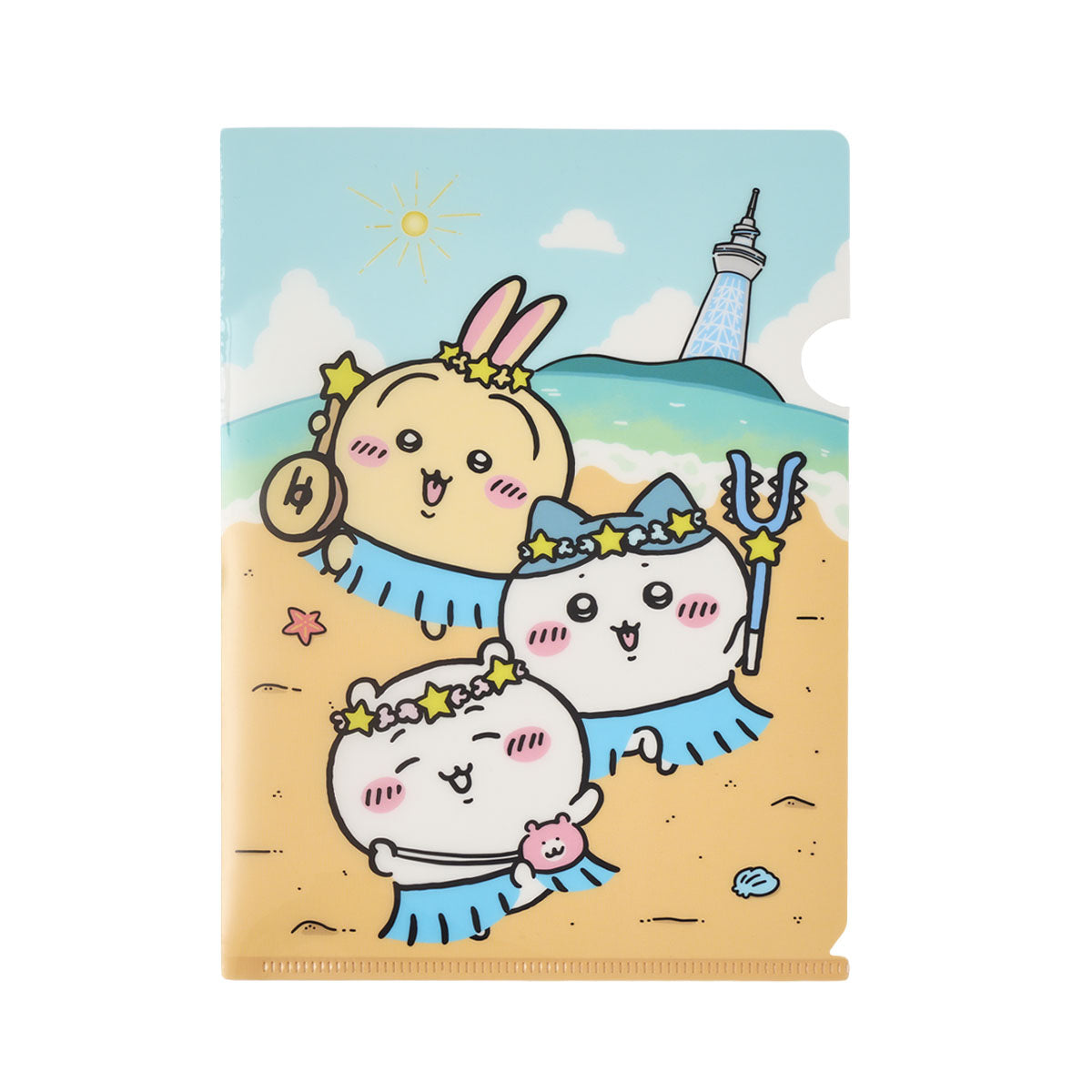 ちいかわ ちいかわ☆星ふるスカイツリー(R)とひみつの島 クリアファイルA4&A5セット