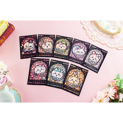 Chiikawa Magical Chiikawa Stained Glass Style Clear Card (Furuhonya)