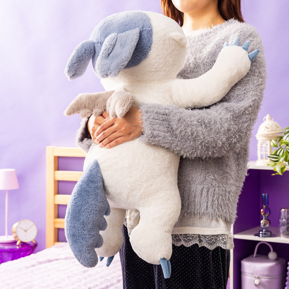[Pre-order] Magical Chiikawa Soft & Mochi Lying Hug Plush (Stronger Hachiware) (Scheduled for shipping from late Feb 2027; No cancellation even if delayed) (Cannot be purchased with in-stock items / No delivery date specification)