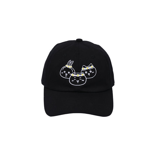 Chiikawa Starry Skytree & Secret Island Cap (Black)