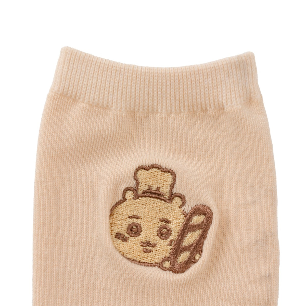 ちいかわ ちいかわベーカリー クルーソックス ちいかわ ベージュ 22-24cm