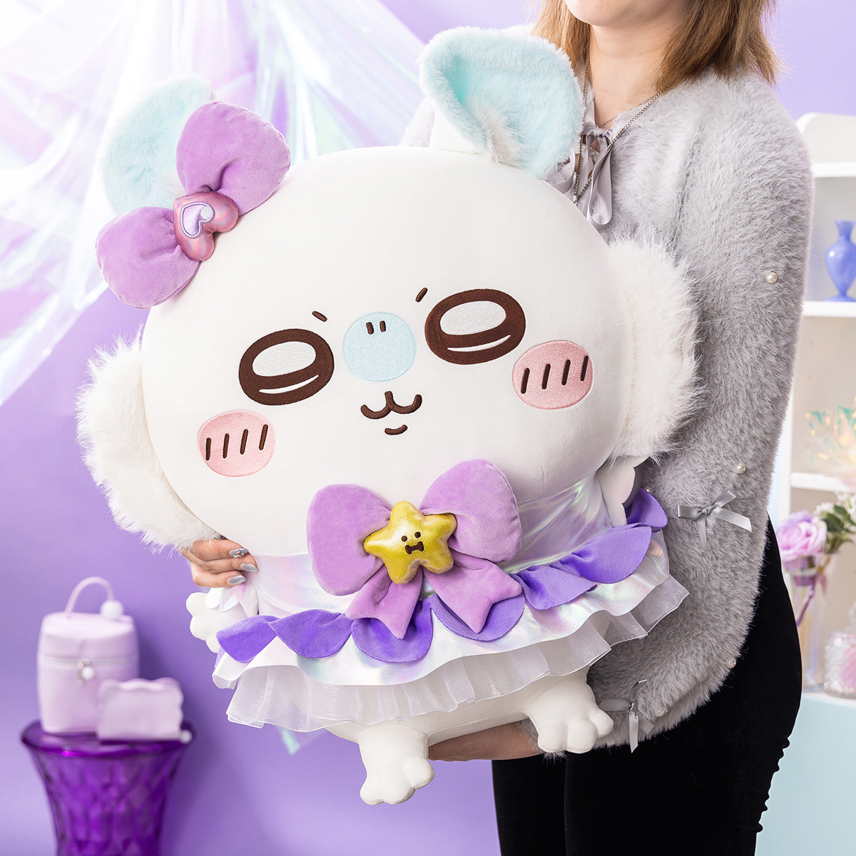 【予約】ちいかわ まじかるちいかわ 超BIG！おすわりぬいぐるみ（亜種なモモンガ）【2026年3月下旬より順次発送予定（発送延期の場合もキャンセル不可）】【通常商品と同時購入・配送希望日指定不可】【キャンペーン対象外】