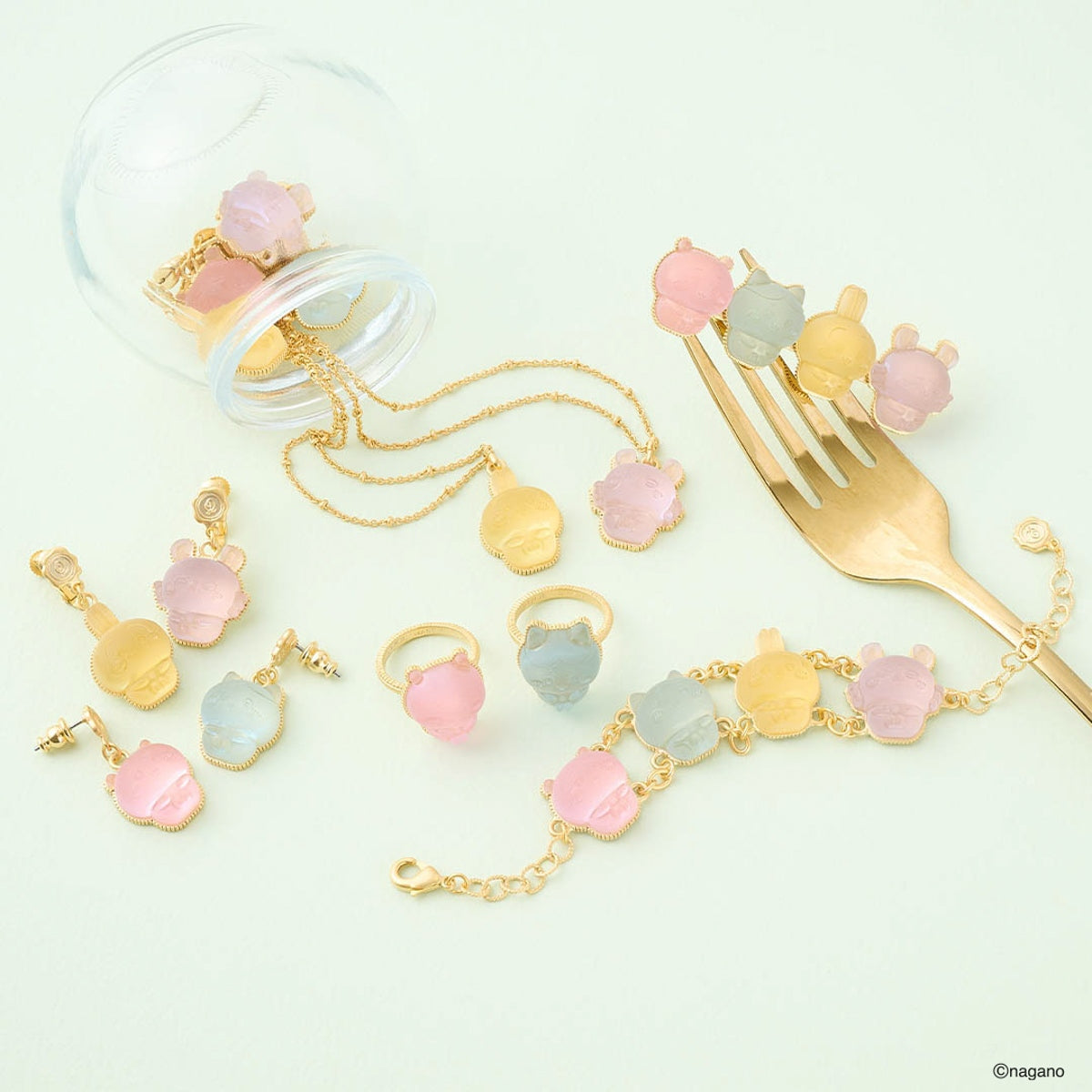 Chiikawa Q-pot. Pâte de Fruit Clip-on (Momonga / Single)