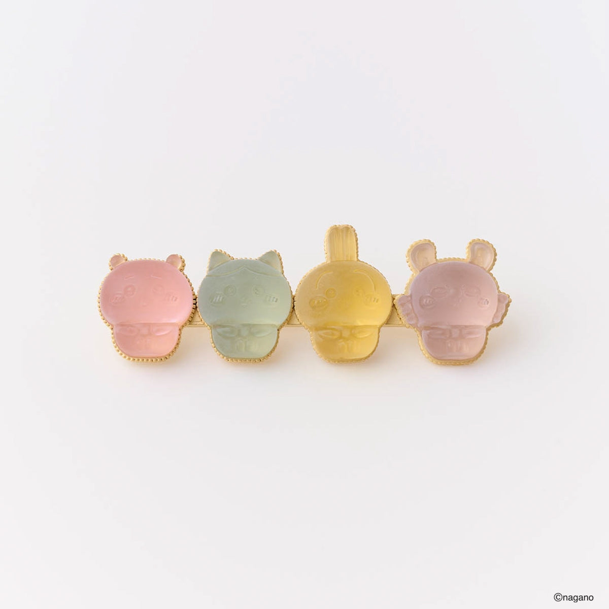 ちいかわ Q-pot. パートドゥフリュイ ブローチ（みんな）
