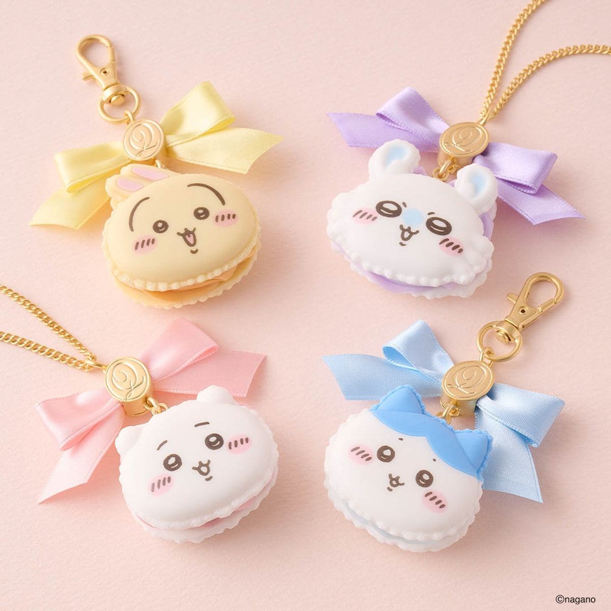 Chiikawa Q-pot. Macaron Necklace (Hachiware)