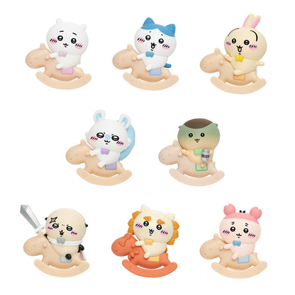Chiikawa GPSBOX Rocking Wooden Horse Figure Collection (All 8)