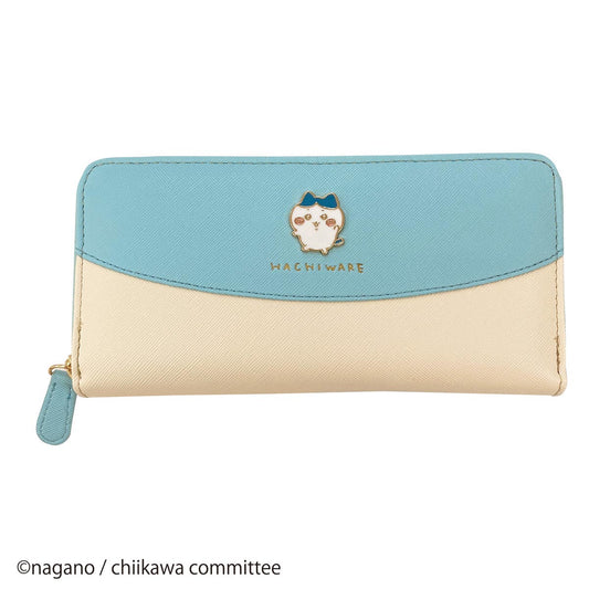 ちいかわ バッジラウンド長財布（ハチワレ）