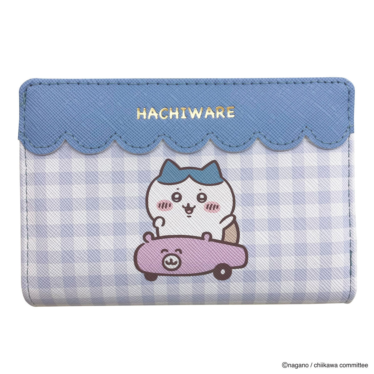 Chiikawa Anime "Chiikawa" L-shaped Zip Wallet (Hachiware)