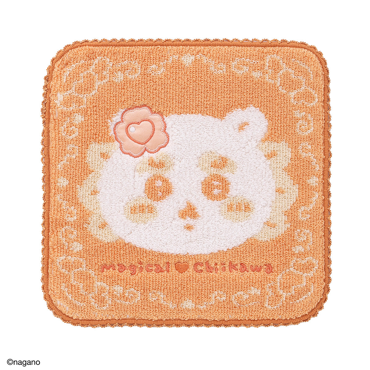 ちいかわ まじかるちいかわ タオルハンカチ（小さいやつ オレンジ）