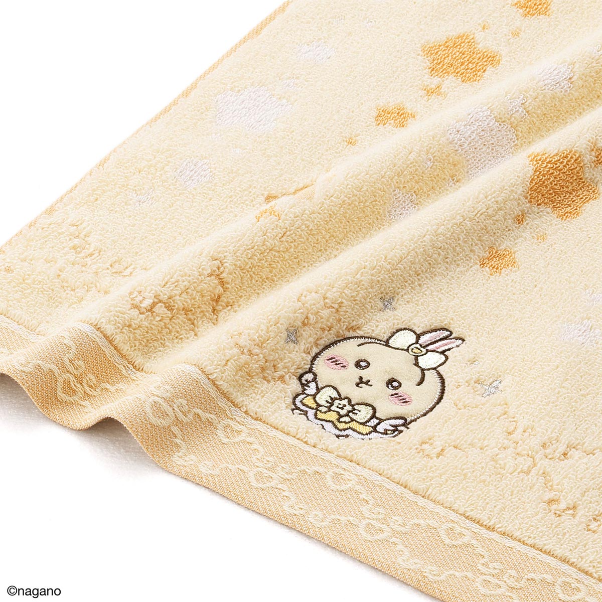 ちいかわ まじかるちいかわ ウォッシュタオル（なんかむちゃまじかる・イエロー）