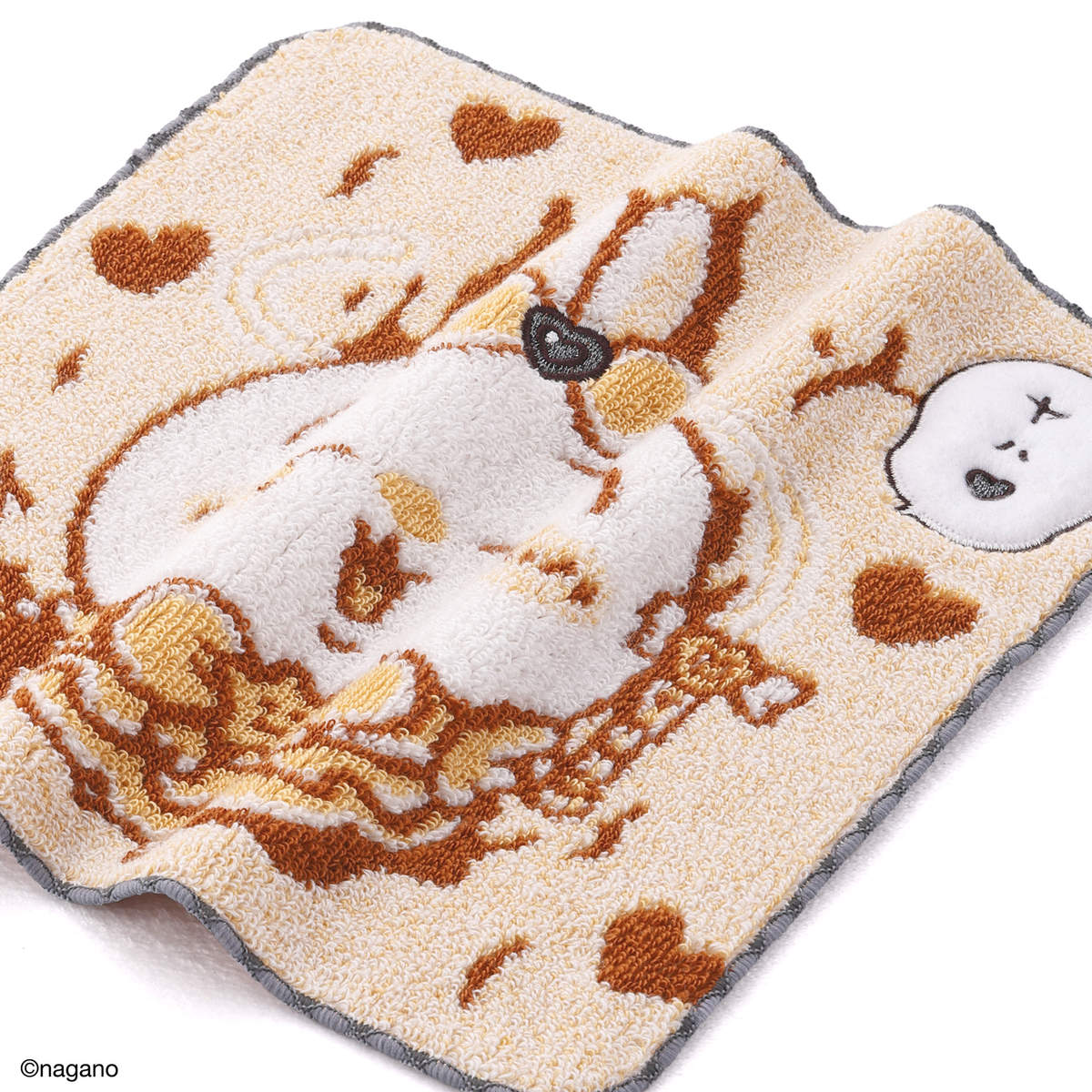ちいかわ まじかるちいかわ タオルハンカチ（悪いバージョン ・オレンジ）