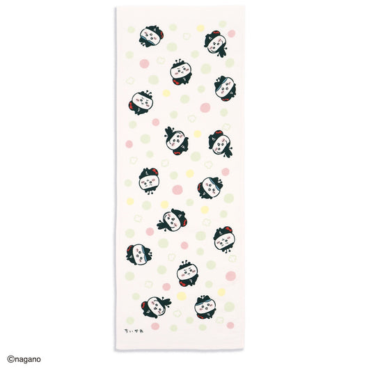 Chiikawa Tenugui Towel (Ladybug / Green)