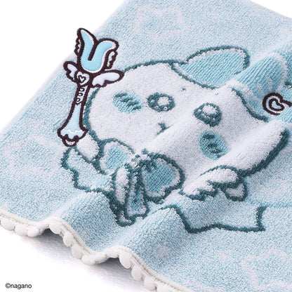 ちいかわ まじかるちいかわ タオルハンカチ（なんとかなれー・ブルー）