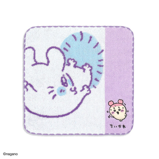 치이카와 타올 손수건 (운반 중 / 퍼플)