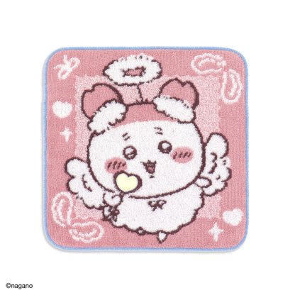 ちいかわ タオルハンカチ（エンジェル・ピンク）
