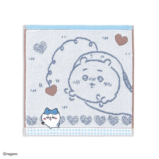 ちいかわ タオルハンカチ（チョコ・ブルー）
