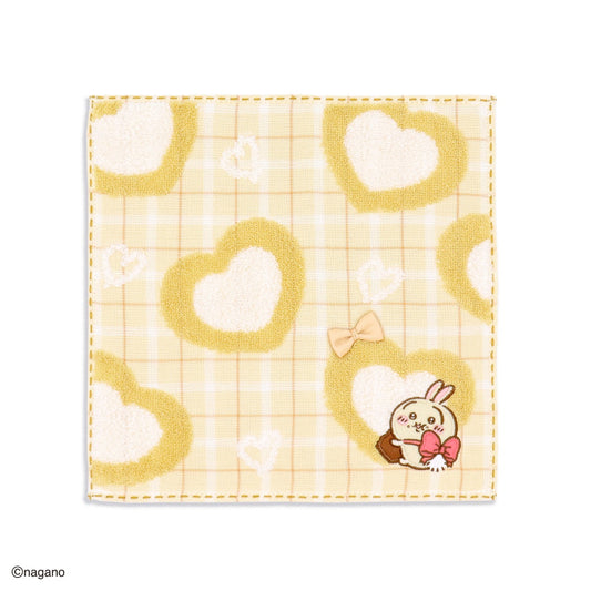 ちいかわ タオルハンカチ（チョコ＆クッキー イエロー）