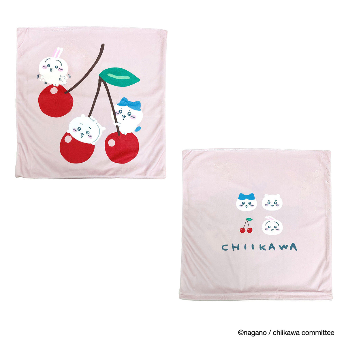 Chiikawa Cushion Cover (Everyone, Cherries)