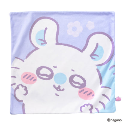 Chiikawa Cushion Cover (Momonga Flower)
