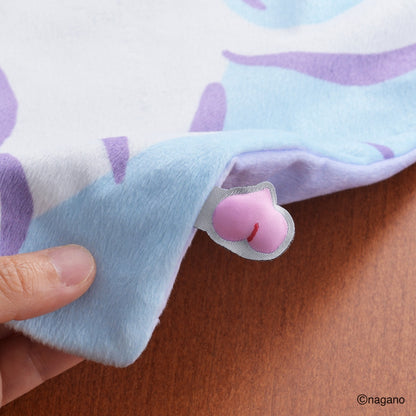 Chiikawa Cushion Cover (Momonga Flower)