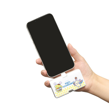 치이카와 × 산리오 캐릭터즈 Lightning/Type-C 커넥터 포함 리튬 이온 충전기 4000mAh (토끼 & 폼폼푸린)