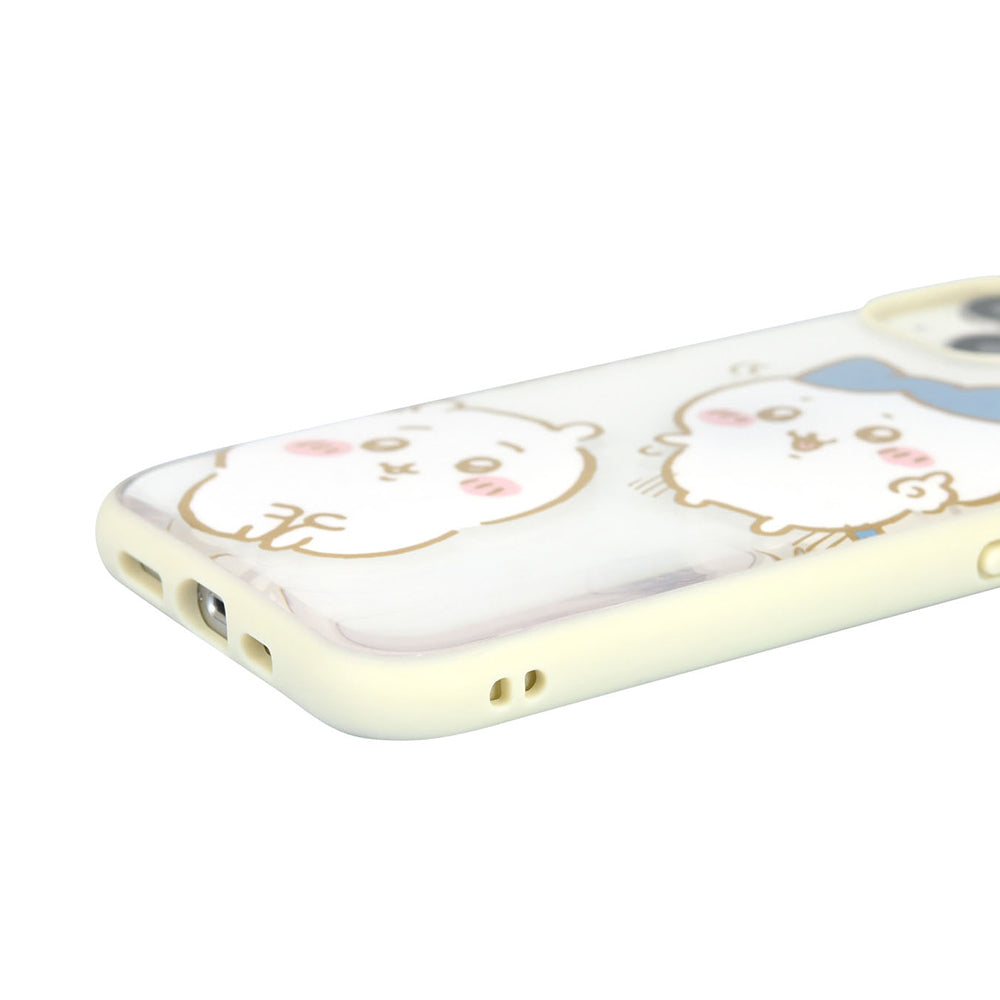 치이카와 IIIIfit Clear iPhone 14/13 호환 케이스 (치이카와 & 하치와레)