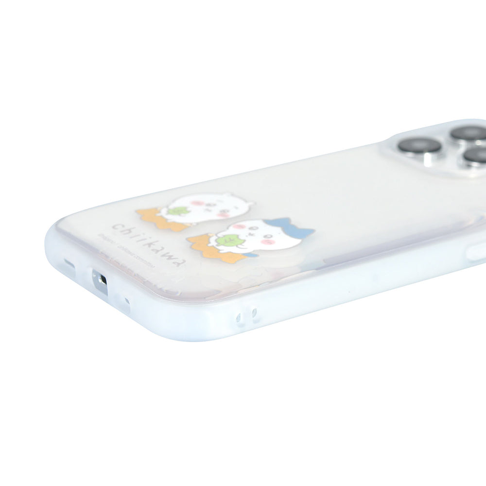 Chiikawa IIIIfit Clear iPhone 14Pro/13Pro Case (Leaf)