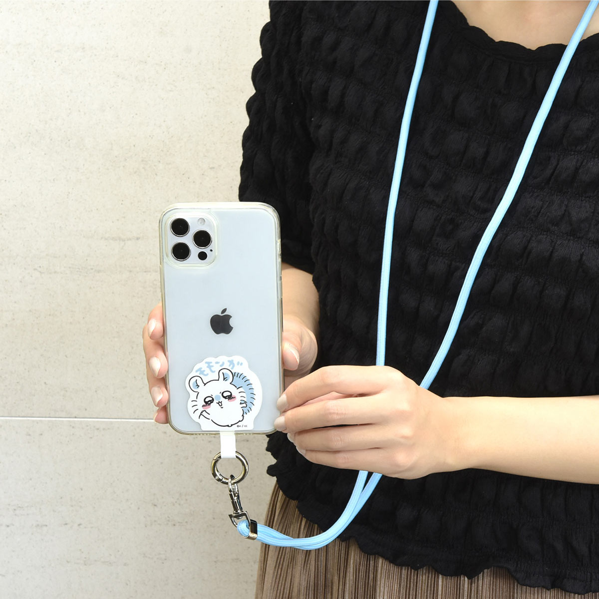 Chiikawa Multi-Ring Plus Strap Set (Momonga)