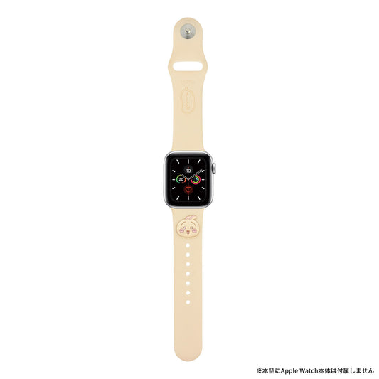 Chiikawa Apple Watch 41/40/38mm-Compatible Silicone Band (Usagi)