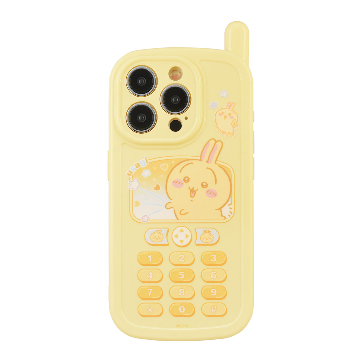 Chiikawa iPhone-Compatible Retro Flip Phone Case (Usagi)