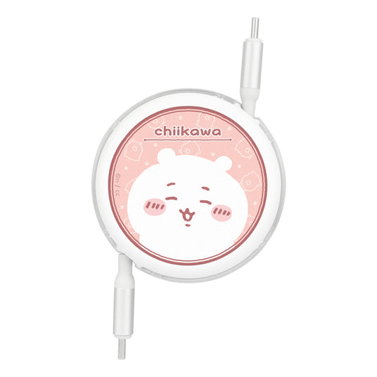 치이카와 USB Type-C 대응 동기화 및 충전 릴 케이블 (치이카와)