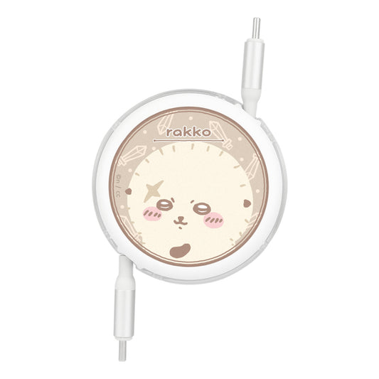 치이카와 USB Type-C 대응 동기화 및 충전 릴 케이블 (랏코)