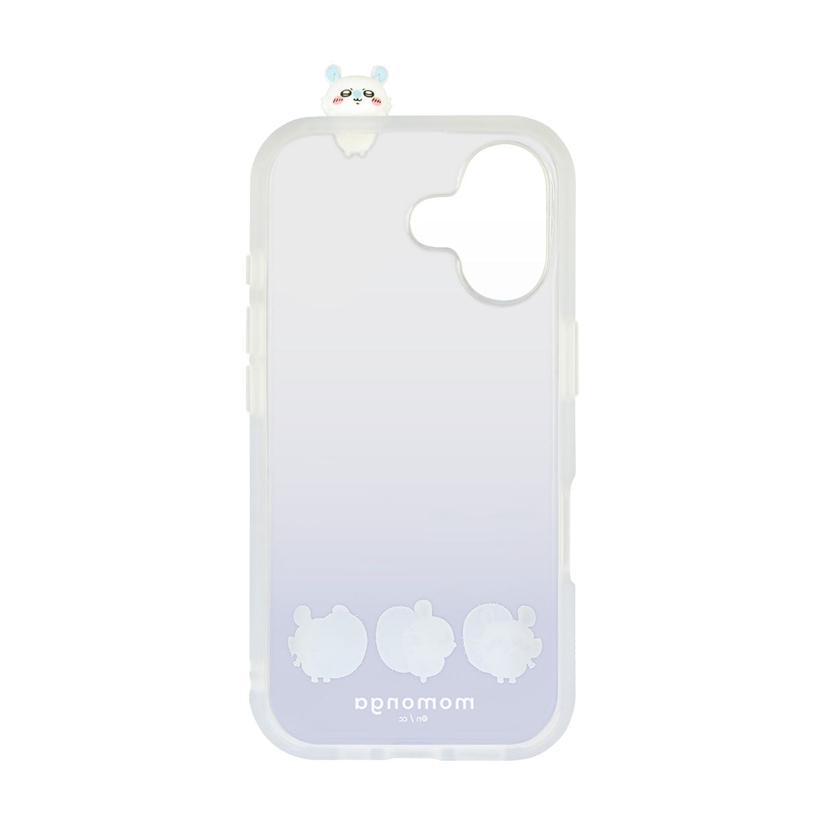 ちいかわ フレーム IIIIfit Clear iPhone16対応ケース（モモンガ）