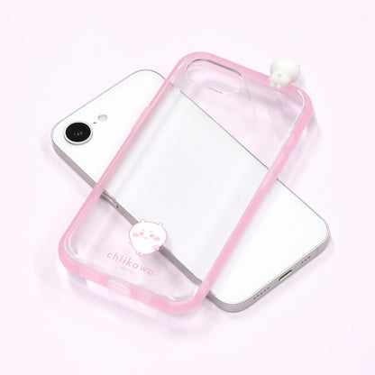 ちいかわ フレーム IIIIfit Clear iPhone16e対応ケース（ちいかわ）