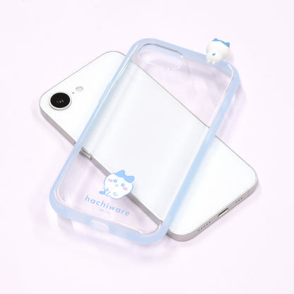 吉伊卡哇 Frame IIIIfit 透明保护壳 iPhone16e 兼容款（哈奇喵）