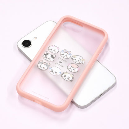 치이카와 IIIIfit 플럼프 프레임 iPhone 16e 호환 케이스 (리본)
