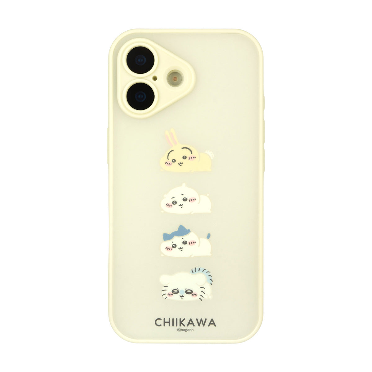 치이카와 IIIIfit Plump Frame iPhone 17 호환 케이스 (집합)