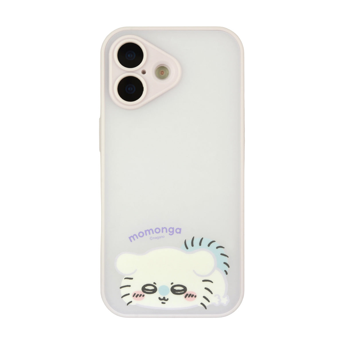 치이카와 IIIIfit Plump Frame iPhone 17 호환 케이스 (모몽가)