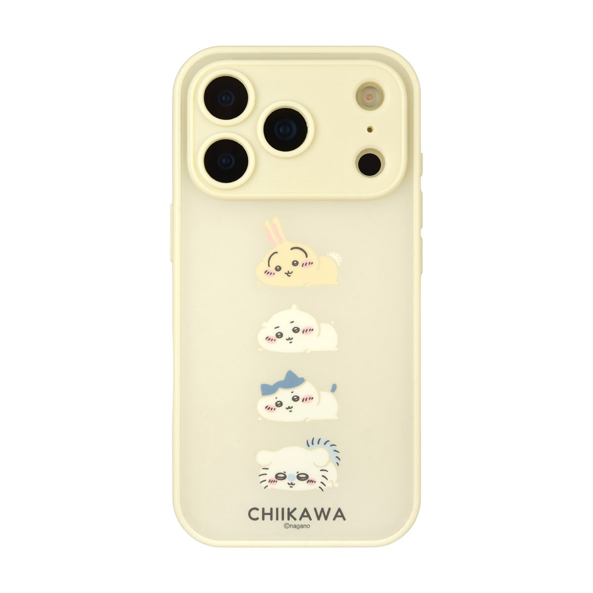 치이카와 IIIIfit Plump Frame iPhone 17 호환 케이스 (집합)