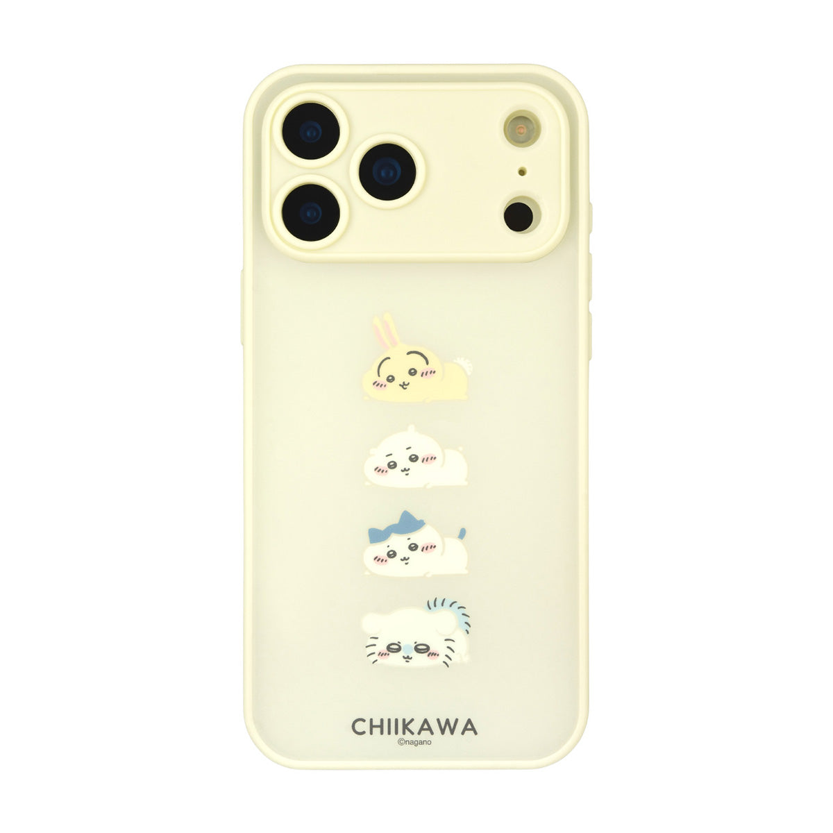 치이카와 IIIIfit Plump Frame iPhone 17 호환 케이스 (집합)