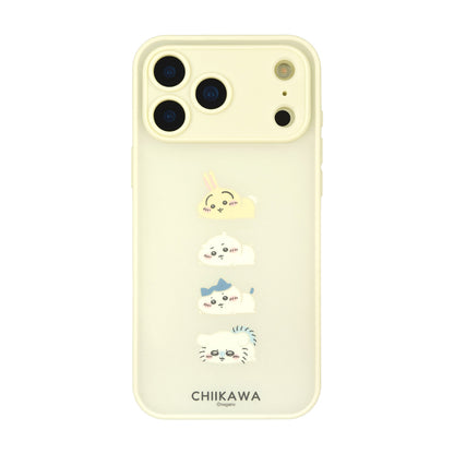 치이카와 IIIIfit Plump Frame iPhone 17 호환 케이스 (집합)