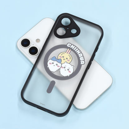 치이카와 IIIIfit Plump Frame iPhone 17 MagSafe 호환 케이스 (집합)