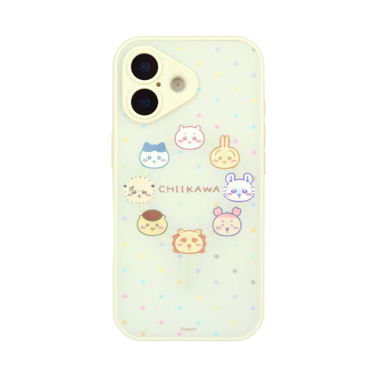 Chiikawa IIIIfit Plump Frame iPhone 17 MagSafe Compatible Case (Face)