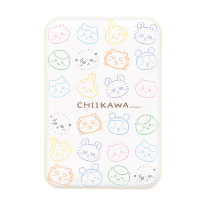 ちいかわ MagSafe対応 ワイヤレスリチウム充電器 5000mAh（フェイス）